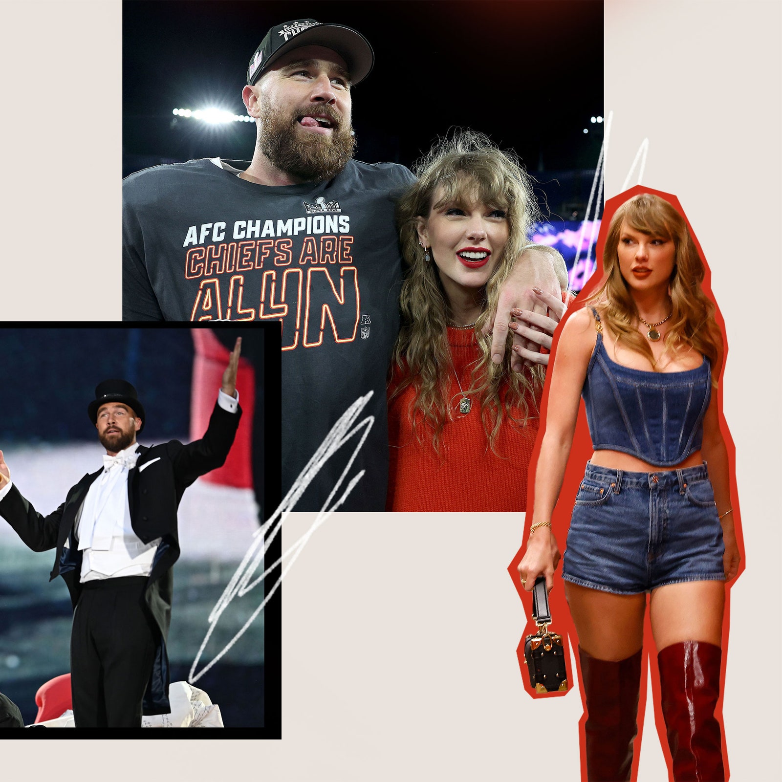 Taylor Swift and Travis Kelce's Most Iconic Outfits of 2024