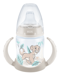 NUK Disney König der Löwen First Choice Trinklernflasche 150ml mit Temperature Control