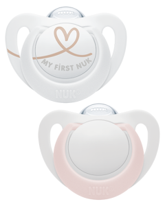 NUK Star Silikon-Schnuller 0-2 Monate